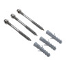 Extérieur Kit de fixation inox - SLV - 228752