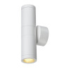Applique extérieure ASTINA blanc GU10/TCR50-SE 2x 11W max IP44 - SLV - 228771