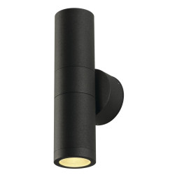 Applique extérieure ASTINA gris GU10/TCR50-SE 2x 11W max IP44 - SLV - 228775