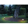 Borne extérieure ALPA MUSHROOM 45 gris E27 24W max IP55 - SLV - 228935