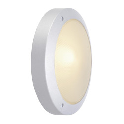 Applique et plafonnier extérieur BULAN gris E14/C35 60W max IP44 - SLV - 229072