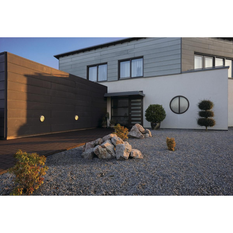 Applique et plafonnier extérieur BULAN GRID gris E27 2x 25W max IP44 - SLV - 229085
