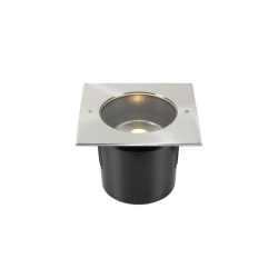 QPAR111 DASAR 215 encastré de sol carré inox 316 max. 75W IP67 - SLV - 229234