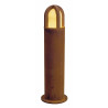 Borne extérieure RUSTY® CONE 70 fonte rouillée E27 11W max IP54 bord mer - SLV - 229432