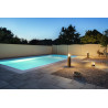 Borne extérieure RUSTY® CONE 70 fonte rouillée E27 11W max IP54 bord mer - SLV - 229432