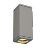 Applique extérieure THEO gris GU10/QPAR51 35W max IP44 - SLV - 229524