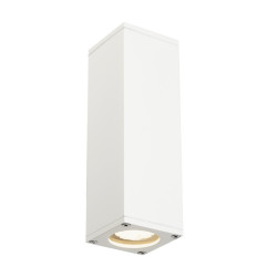 Applique extérieure THEO UP/DOWN blanc GU10/QPAR51 2x 35W max IP44 - SLV - 229531