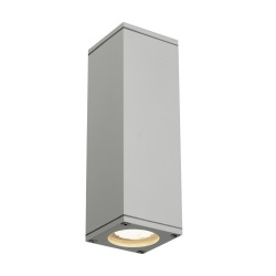 Applique extérieure THEO UP/DOWN gris GU10/QPAR51 2x 35W max IP44 - SLV - 229532