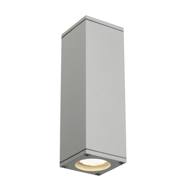 Applique extérieure THEO UP/DOWN gris GU10/QPAR51 2x 35W max IP44 - SLV - 229532