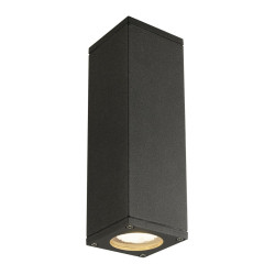Applique extérieure THEO UP/DOWN gris GU10/QPAR51 2x 35W max IP44 - SLV - 229535