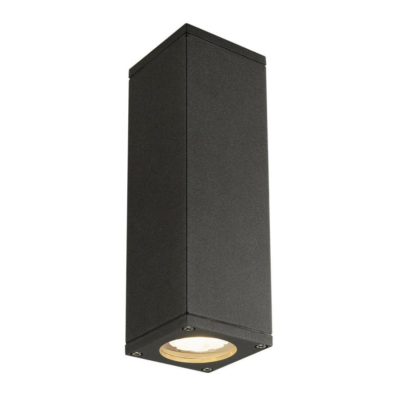 Applique extérieure THEO UP/DOWN gris GU10/QPAR51 2x 35W max IP44 - SLV - 229535