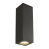 Applique extérieure THEO UP/DOWN gris GU10/QPAR51 2x 35W max IP44 - SLV - 229535