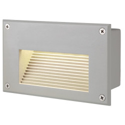 Encastré mural extérieur BRICK DOWNUNDER gris LED 14W 3000K IP54 - SLV - 229702