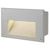 Encastré mural extérieur BRICK DOWNUNDER gris LED 14W 3000K IP54 - SLV - 229702
