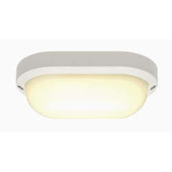 Applique et plafonnier extérieur TERANG 200 blanc LED 11W 3000K IP44 - SLV - 229931
