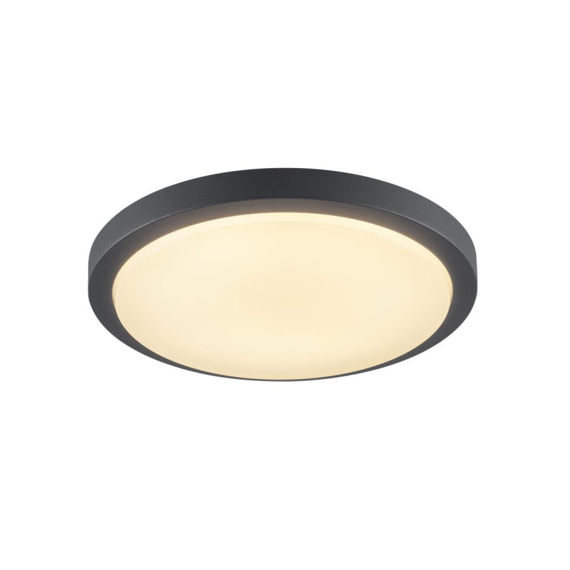 Applique et plafonnier extérieur AINOS gris LED 21W 3000K IP44 - SLV - 229965