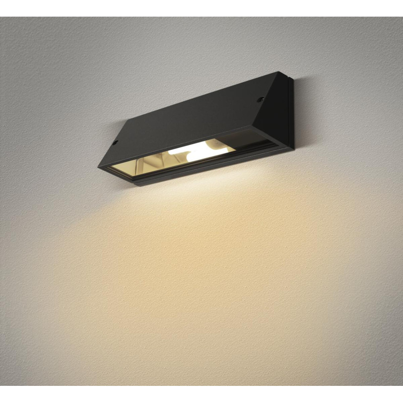 Applique extérieure PEMA® noir E27 15W max IP65 - SLV - 230030