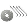 Extérieur Accessoires de fixation pour béton inox - SLV - 230061