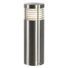 Borne extérieure VAP SLIM 30 inox brossé E27 20W max IP44 inox 304 - SLV - 230063
