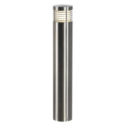 Borne extérieure VAP SLIM 60 inox brossé E27 20W max IP44 inox 304 - SLV - 230066