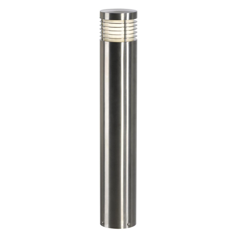 Borne extérieure VAP SLIM 60 inox brossé E27 20W max IP44 inox 304 - SLV - 230066