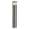 Borne extérieure VAP SLIM 60 inox brossé E27 20W max IP44 inox 304 - SLV - 230066