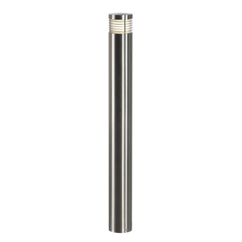 Borne extérieure VAP SLIM 90 inox brossé E27 20W max IP44 inox 304 - SLV - 230069