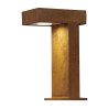 Borne extérieure RUSTY® PATHLIGHT fonte rouillée GX53 9W max IP44 bord mer - SLV - 230090
