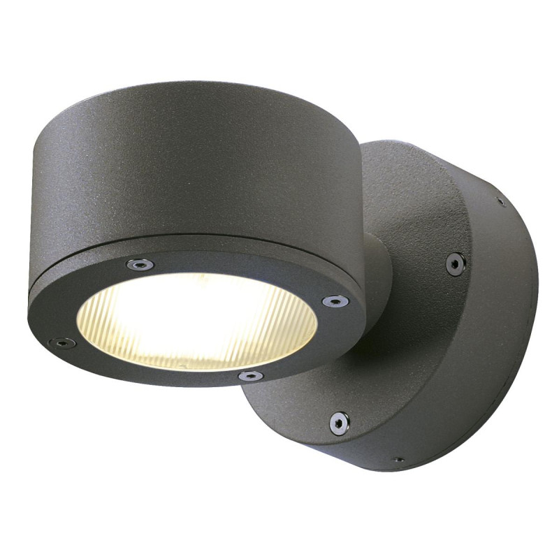 Applique extérieure SITRA gris GX53/TCR-TSE 9W max IP44 - SLV - 230355