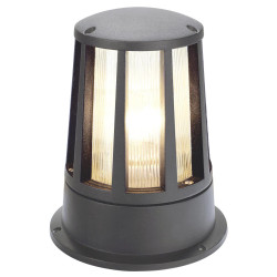 Borne extérieure CONE gris E27 100W max IP54 - SLV - 230435