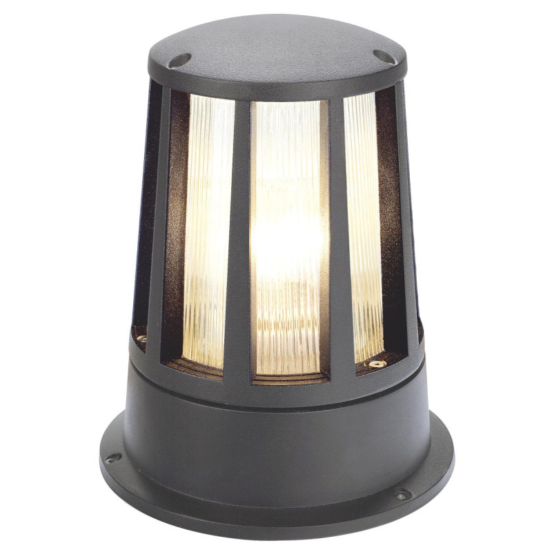 Borne extérieure CONE gris E27 100W max IP54 - SLV - 230435