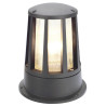 Borne extérieure CONE gris E27 100W max IP54 - SLV - 230435
