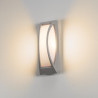Applique extérieure MERIDIAN gris E27 25W max IP54 - SLV - 230444