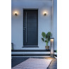 Applique extérieure carrée GRAFIT gris E27 11W max IP44 - SLV - 231205