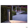 Borne extérieure ARROCK STONE 50 gris LED 9W 3000K IP55 basalte inox 304 - SLV - 231370