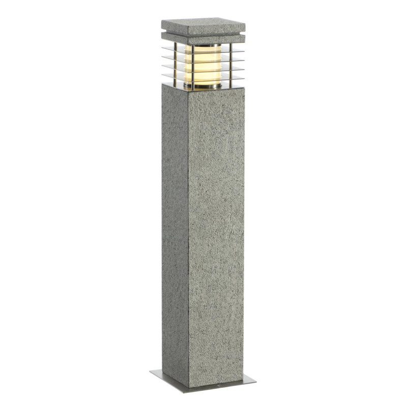 Borne ARROCK GRANITE 70 granit poivre & sel E27 max. 15W - SLV - 231411