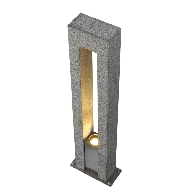 Borne ARROCK ARC granit poivre & sel GU10 max. 35W - SLV - 231420