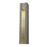 Borne ARROCK SLOT carrée granit poivre & sel GU10 max.4W LED - SLV - 231440
