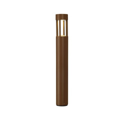 Borne extérieure SLOTS 65 fonte rouillée LED 63W 3000K IP44 - SLV - 231457