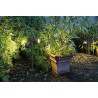 Borne extérieure SITRA 360 gris GX53/TCR-TSE 2x 9W max IP44 - SLV - 231505