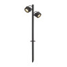 Gris SITRA 360 SPIKE 2xGX53 max. 9W IP44 - SLV - 231535