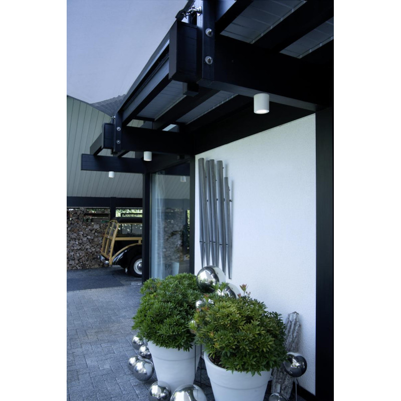 Plafonnier extérieur SITRA blanc GX53/TCR-TSE 9W max IP44 - SLV - 231541