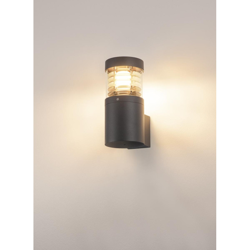 Applique extérieure F-POL gris E27 20W max IP54 - SLV - 231585