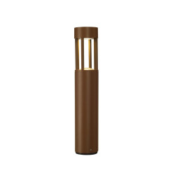 Borne extérieure SLOTS 45 fonte rouillée LED 63W 3000K IP44 - SLV - 231817