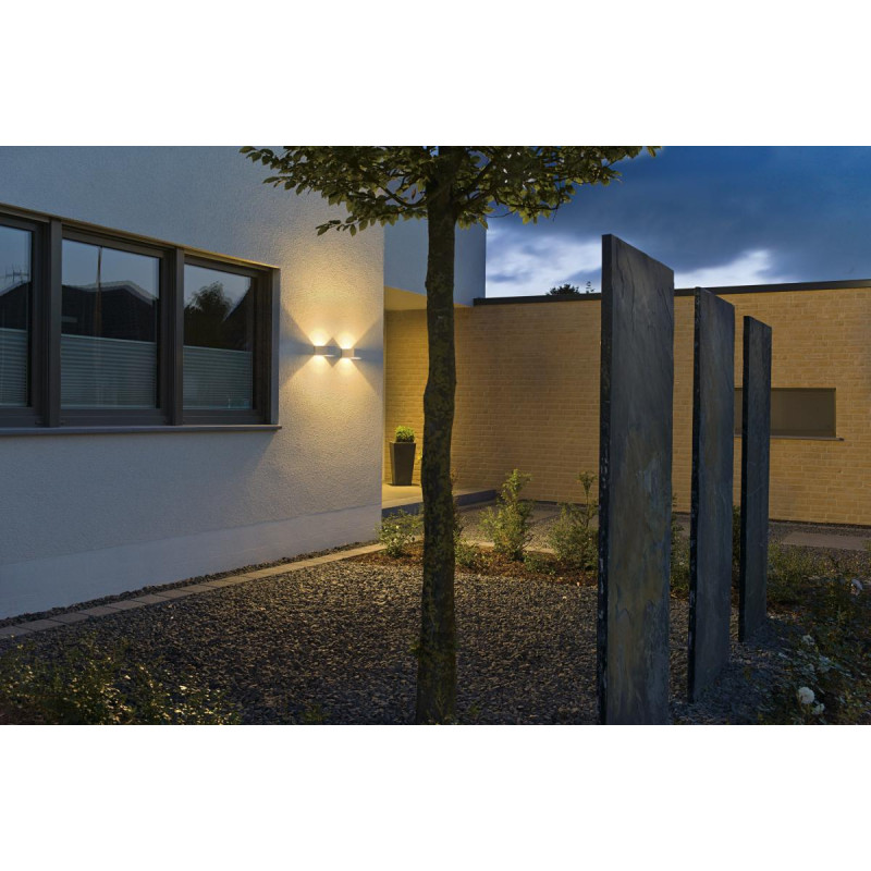 Applique extérieure LOGS blanc LED 10W 3000K IP44 - SLV - 232101