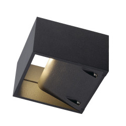 Applique extérieure LOGS gris LED 10W 3000K IP44 - SLV - 232105