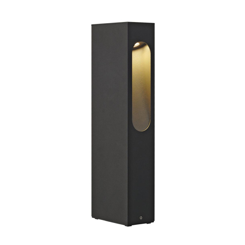 Borne extérieure SLOTBOX 40 gris LED 8W 3000K IP44 - SLV - 232135