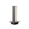 Borne extérieure H-POL 30 gris LED 9W 3000K IP55 - SLV - 232155