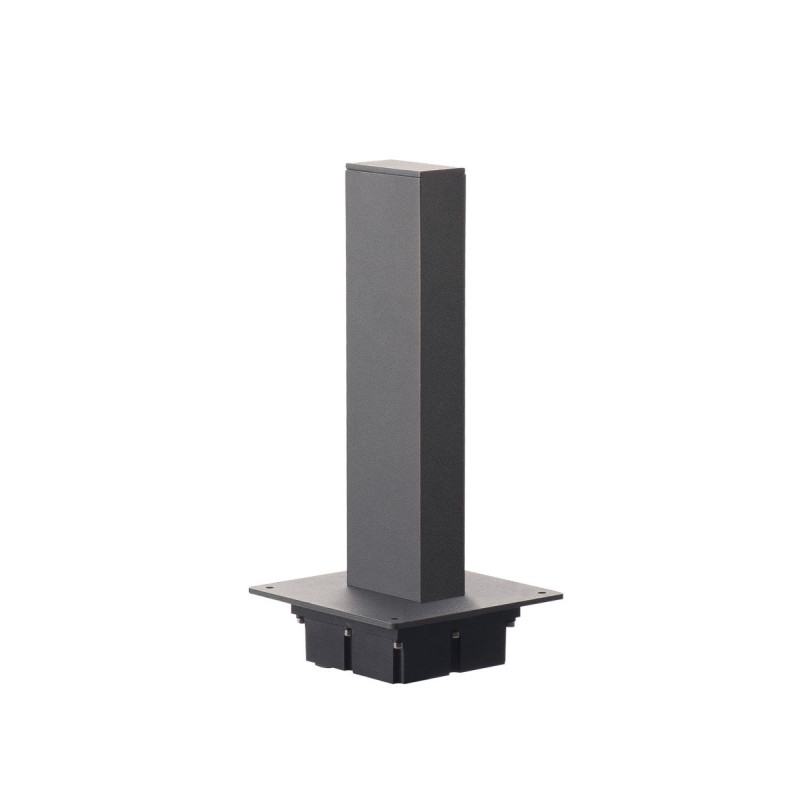 Borne extérieure H-POL 30 gris LED 9W 3000K IP55 - SLV - 232155