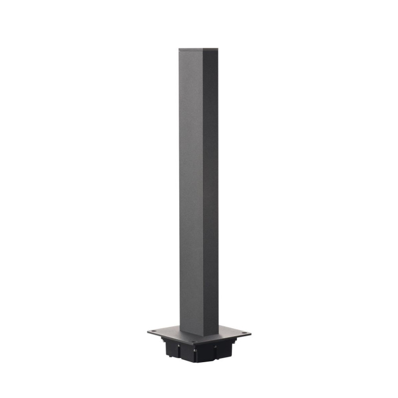Borne extérieure H-POL 60 gris LED 18W 3000K IP55 - SLV - 232165